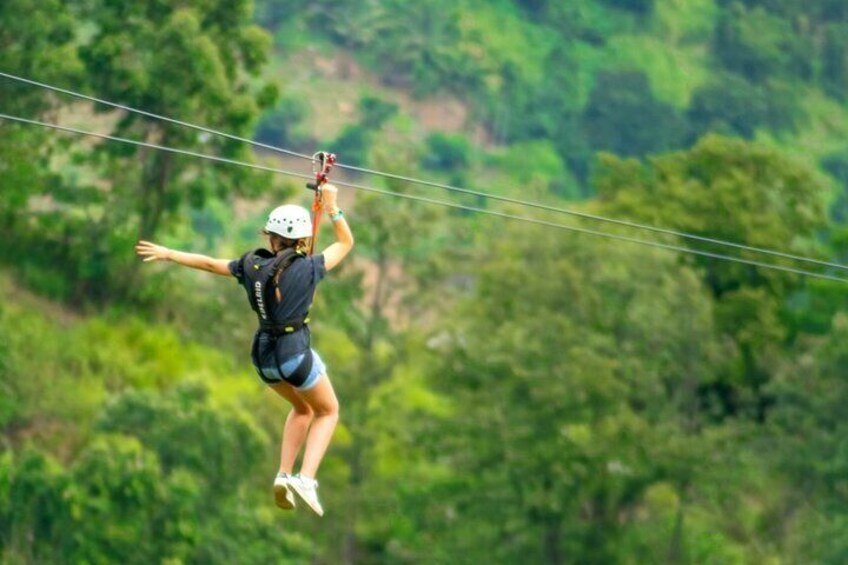 Koh Samui Shared Ziplining Adventure Package