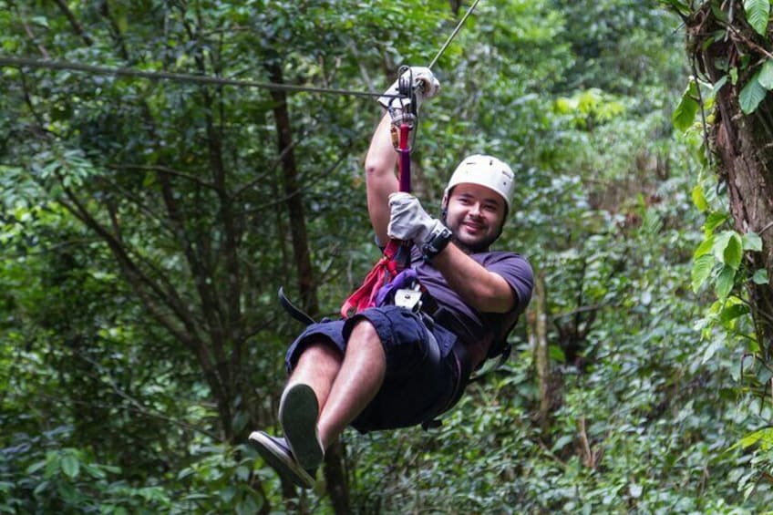 Koh Samui Shared Ziplining Adventure Package
