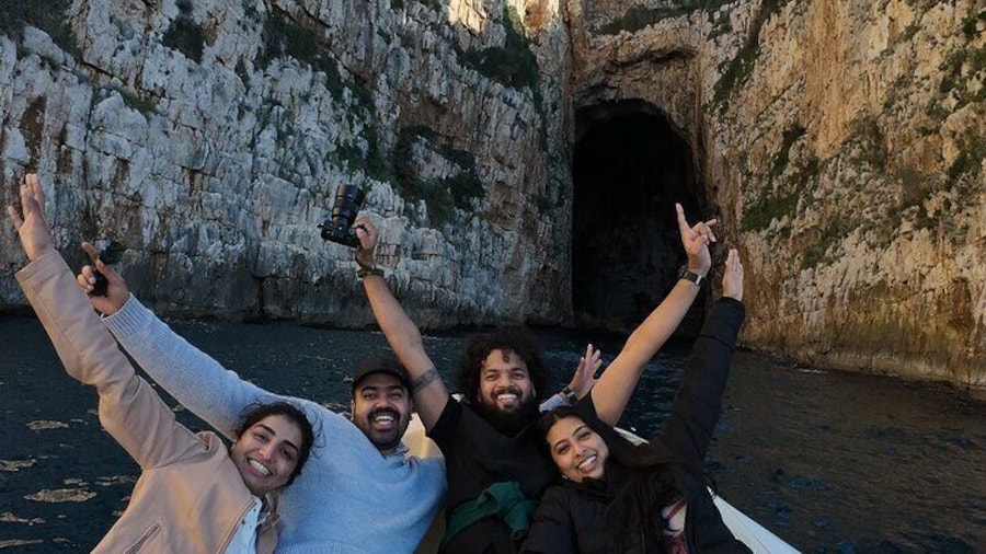 Speedboat Escape in Sazan Island and Haxhi Ali Cave