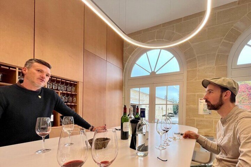 Wine tasting Château Lagrange, Saint-Julien