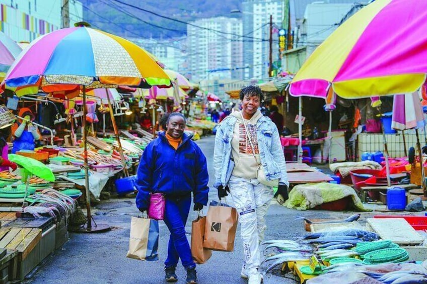Busan Traditional Market Food Tour