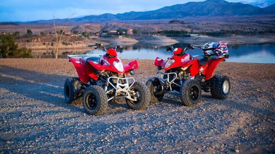 2 Hours of Quad Biking and Dinner Show in Agafay