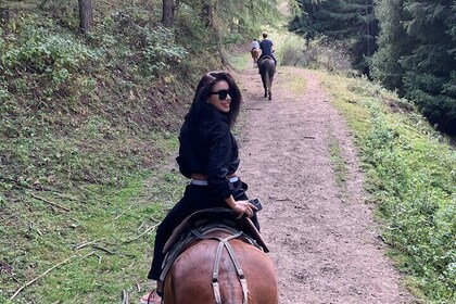 From Bishkek Horse Riding in Arashan Mountains