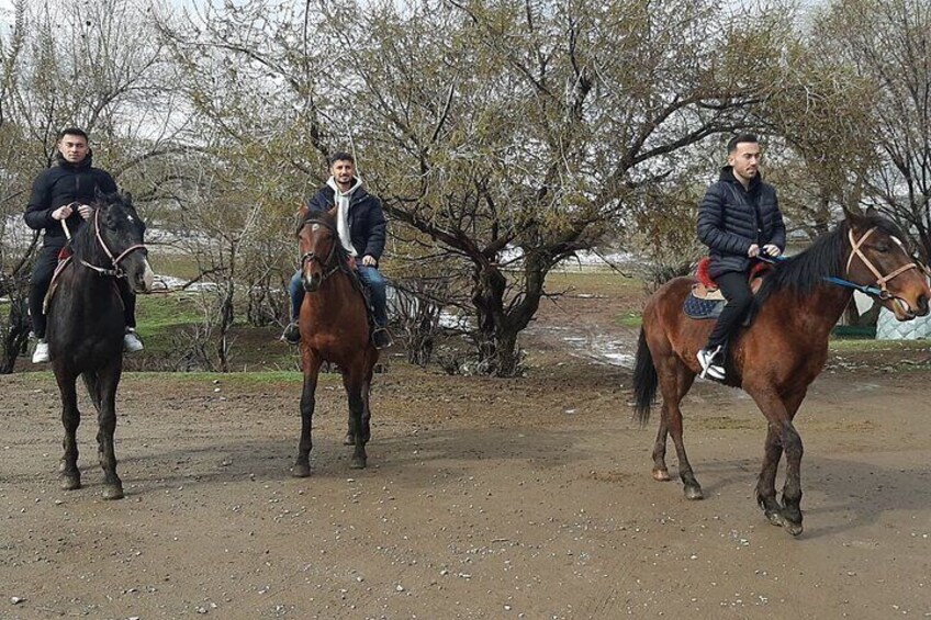 From Bishkek Horse Riding in Arashan Mountains