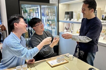 Japanese Sake Workshop and Tasting in Asakusa