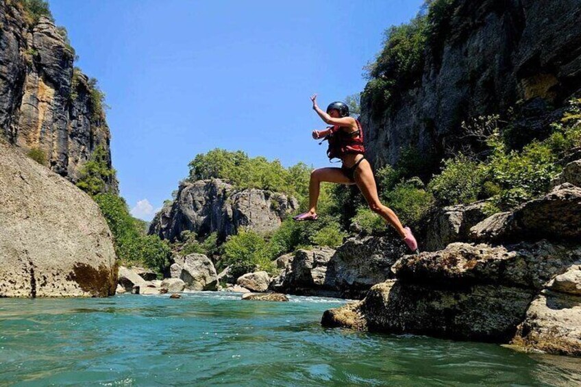 Trip to Koprulu Canyon Adventures River and Canyoning Rafting
