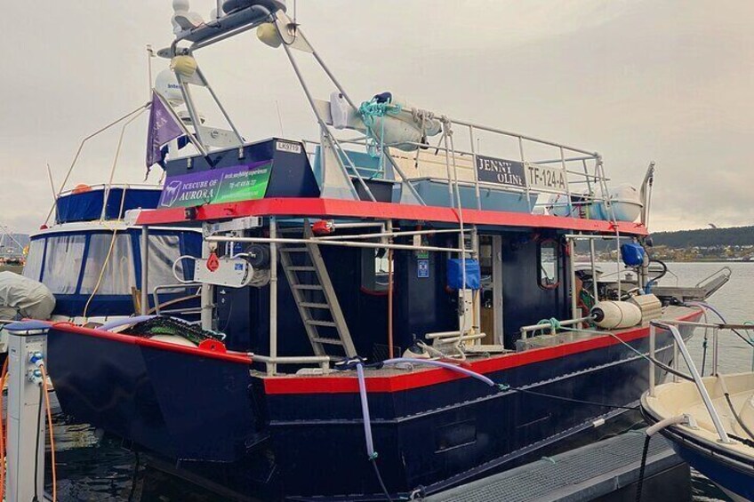 This is our designated boat