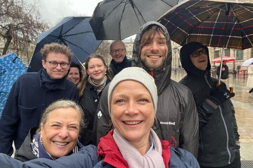 Rain or shine.... there are always smiles