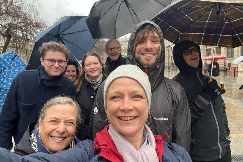 Rain or shine.... there are always smiles