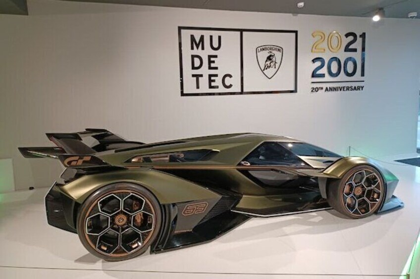 Lamborghini Museum Entrance and Professional Simulator