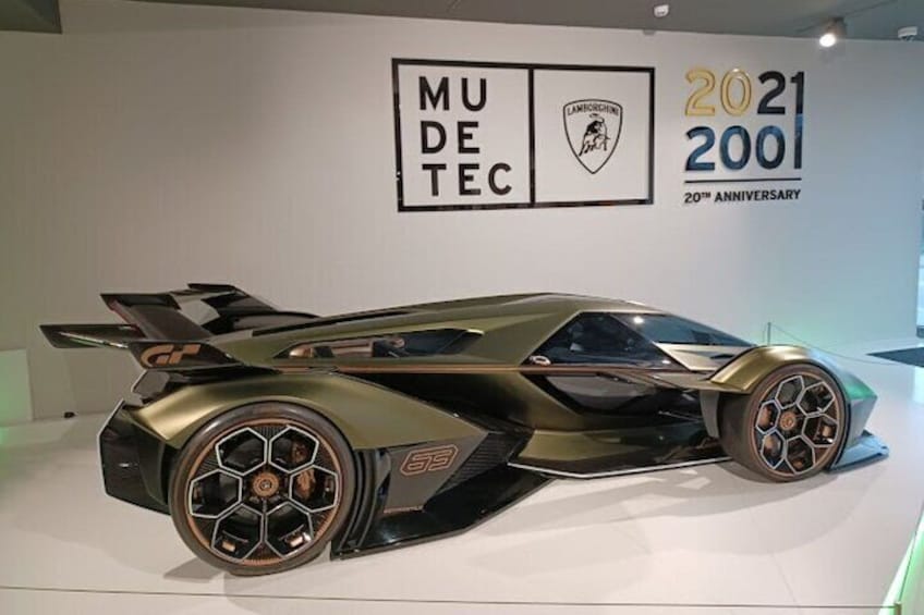 Lamborghini Museum Entrance and Professional Simulator