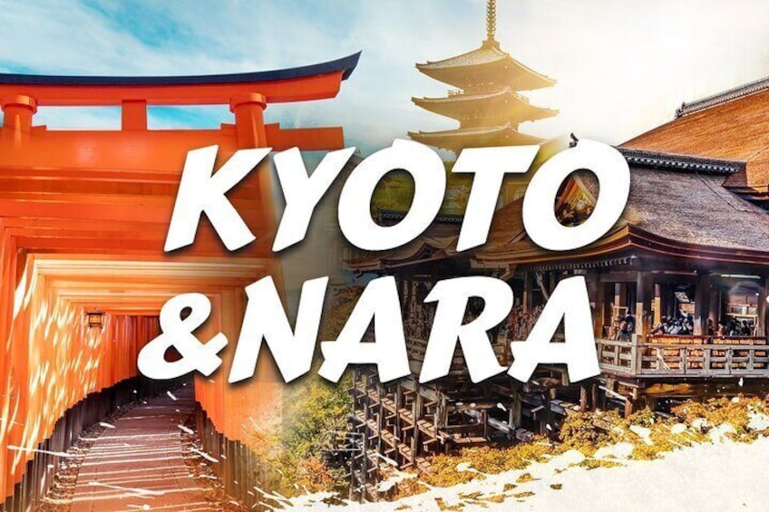 Kyoto and Nara Highlights Day Tour from Osaka