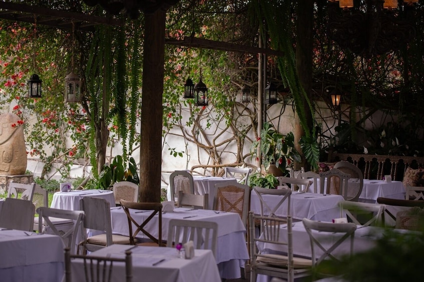 Dinner at Café del Museo Larco restaurant