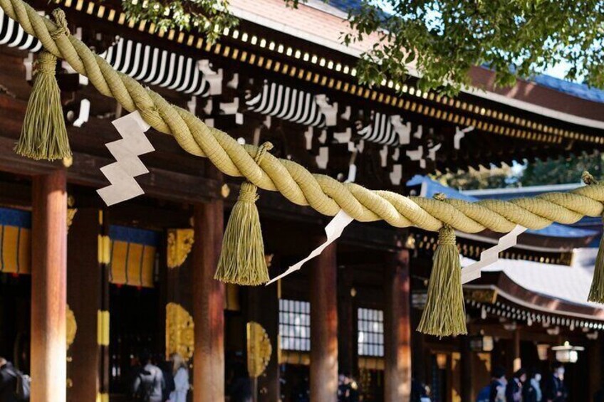 Tokyo Walking Tour to Meiji Jingu Shrine and Harajuku