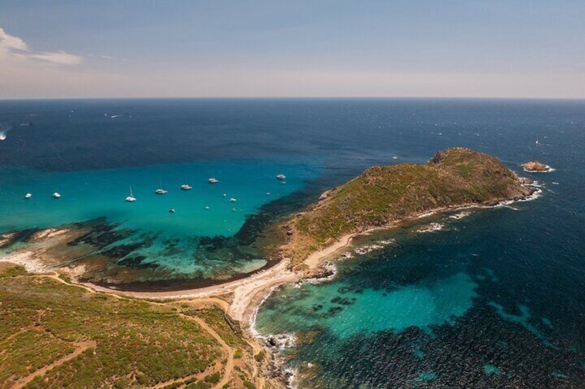 Day with Meals at Cap Taillat in Catamaran Saint Raphael