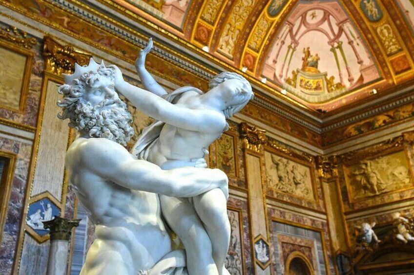 Borghese Gallery Ticket Entrance With Host