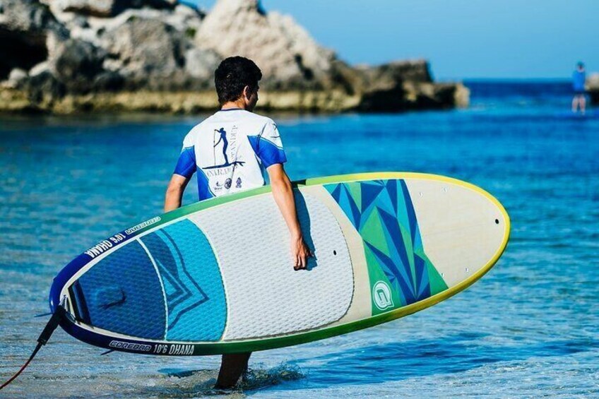 Standup Paddling on Pristine Gnarabup Bay with Breakfast afterwards