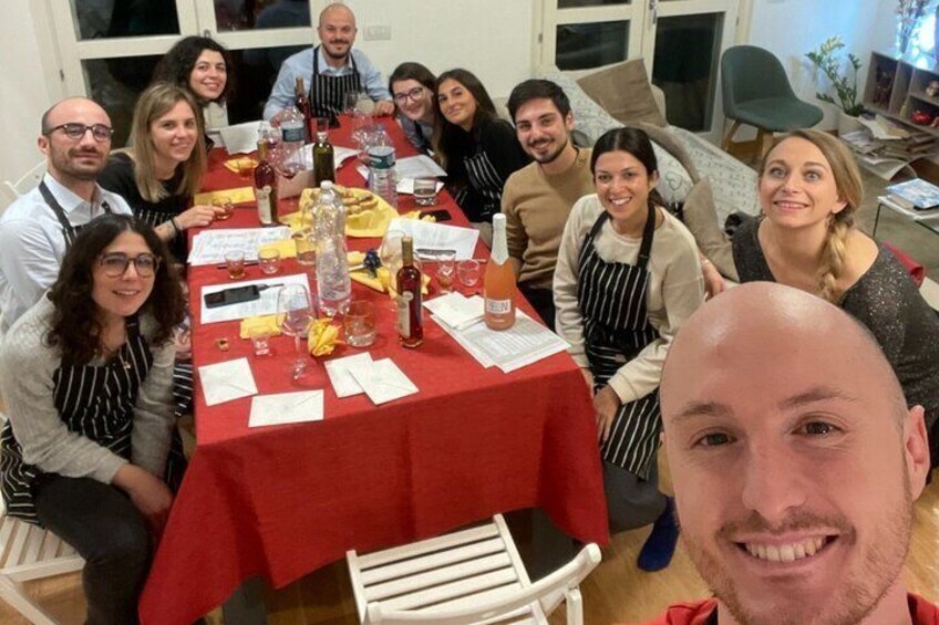 Milan Vegan Pasta and Dessert Making Class with Wine Pairing