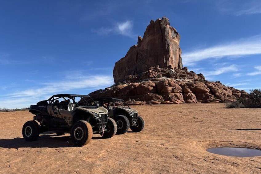 2.5 Hour Moab Hell's Revenge You Drive Off Road UTV Tour