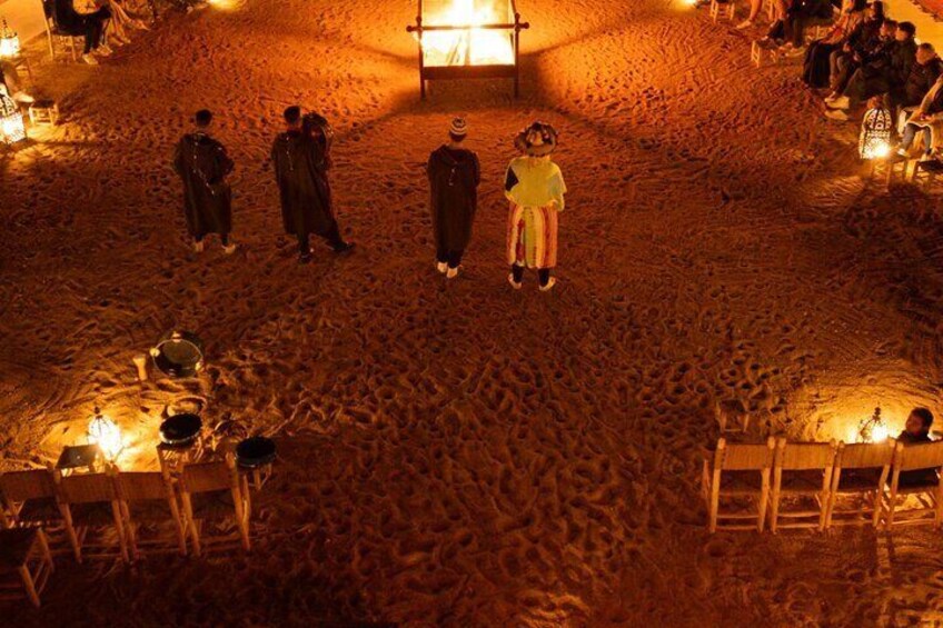 Camel Ride and Dinner Show in the Agafay Desert
