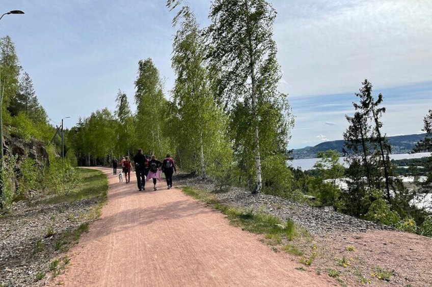 View over Drammen Fjord