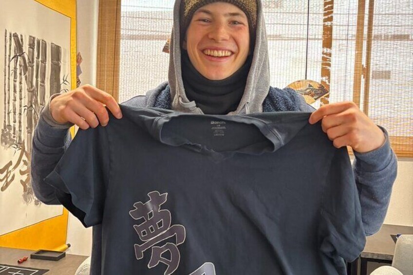 you can print your calligraphy!