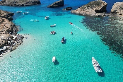 Malta Valletta, excursión en crucero - Tour en barco por la laguna azul