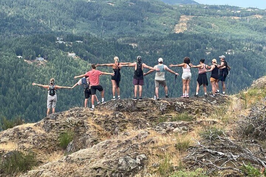 Craigflower Creek Scenic Hiking Tour with a Bite and Beer