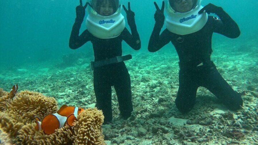 Underwater SeaWalker Experience Ishigaki Island