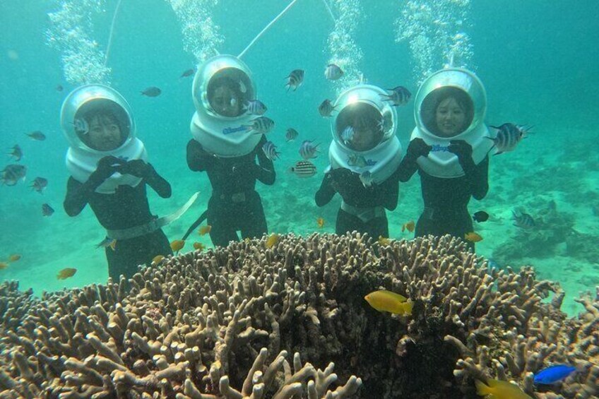Underwater SeaWalker Experience Ishigaki Island 