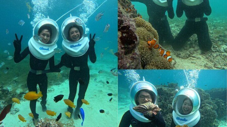 Underwater SeaWalker Experience Ishigaki Island