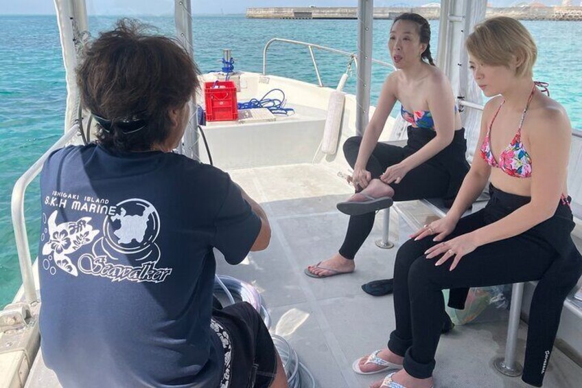 Underwater SeaWalker Experience Ishigaki Island 