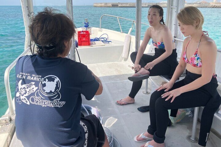 Underwater SeaWalker Experience Ishigaki Island