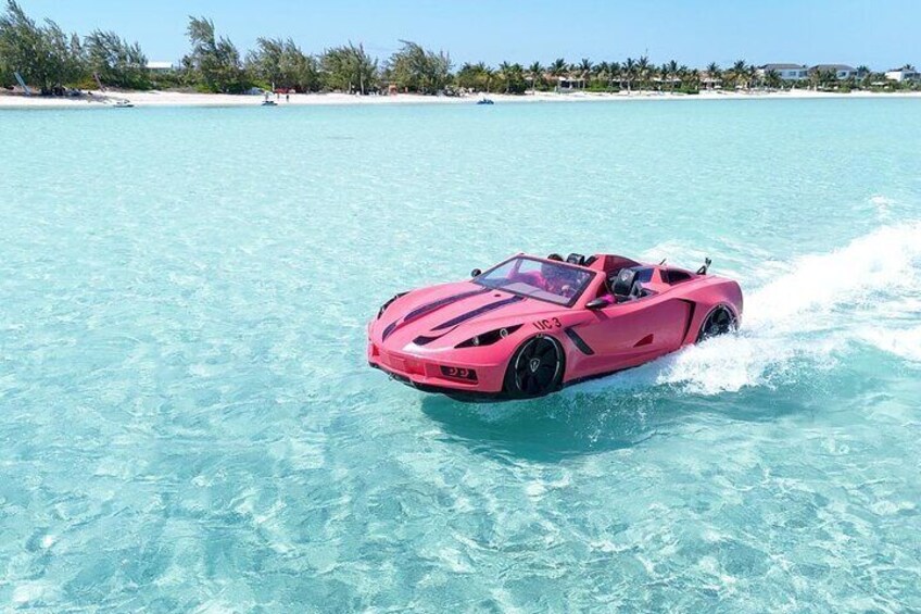 Explore Shipwreck and Hidden Island Beaches in 1-Hour Jetcar Tour