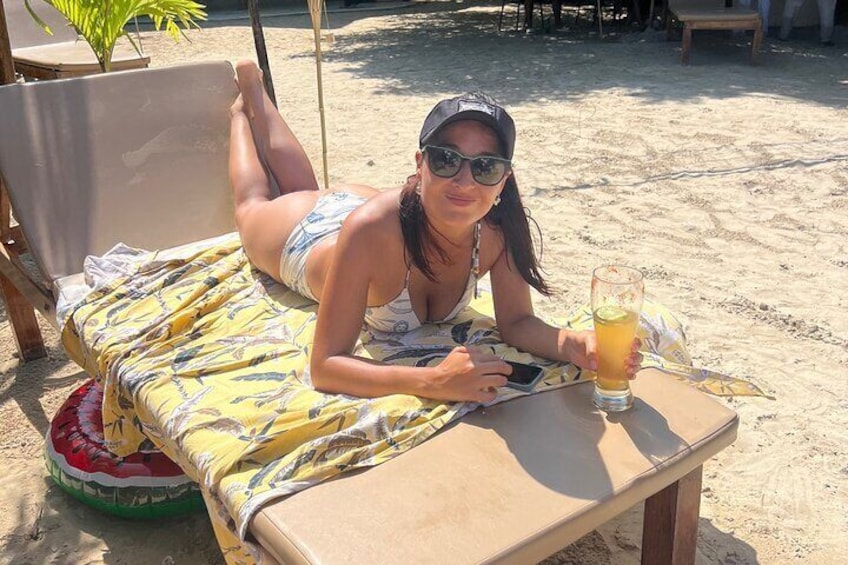 Beach Club Full Day Access Massage A La Carte Lunch and Cocktail