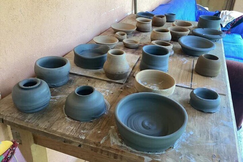 Enjoy a Ceramic Class on Lathe