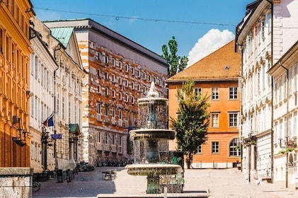 Private Ljubljana Walking Tour - to the Dragon Bridge and back