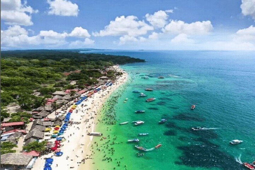 Full Day Tour to Playa Blanca Baru with Lunch