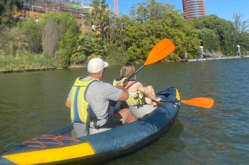 Seville Tour and Kayak Route