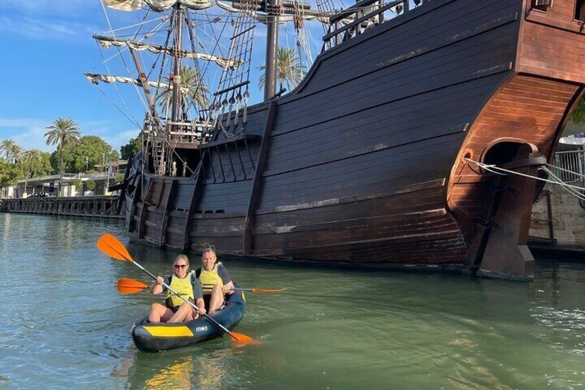Seville Tour and Kayak Route
