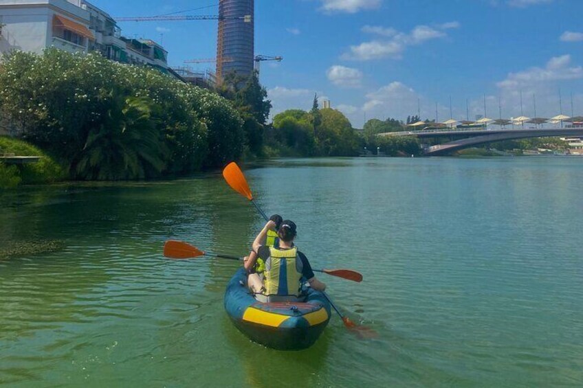 Seville Tour and Kayak Route