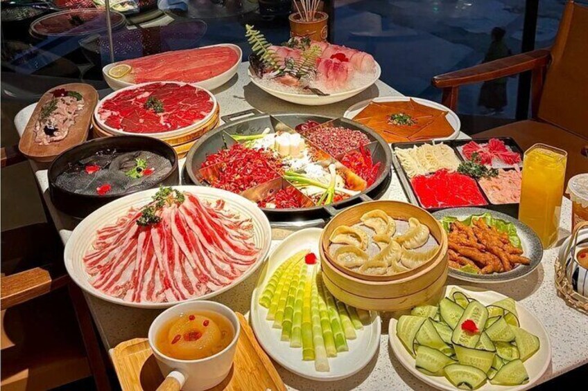 Savor genuine hot pot