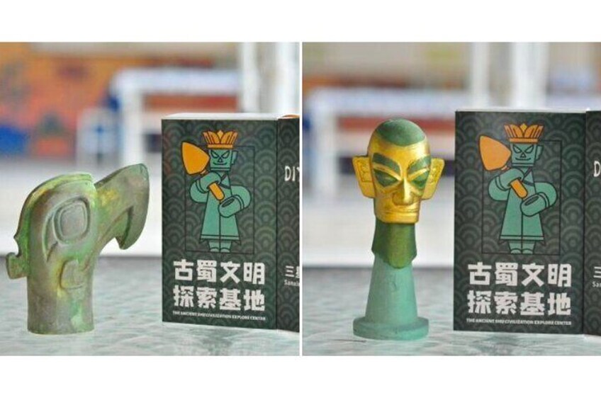 Presentation of your Sanxingdui handcrafte bronze