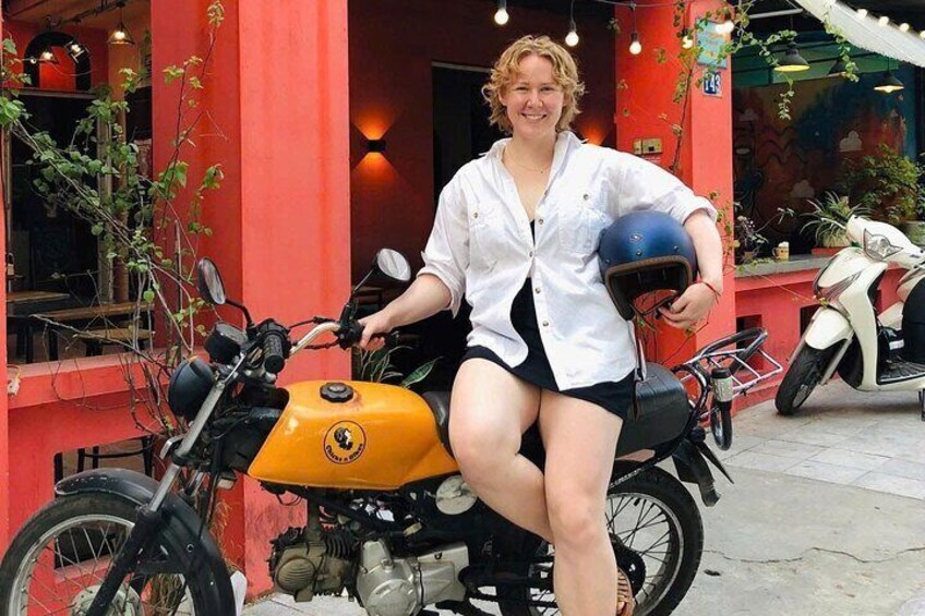 Motorbike Lesson in Hanoi
