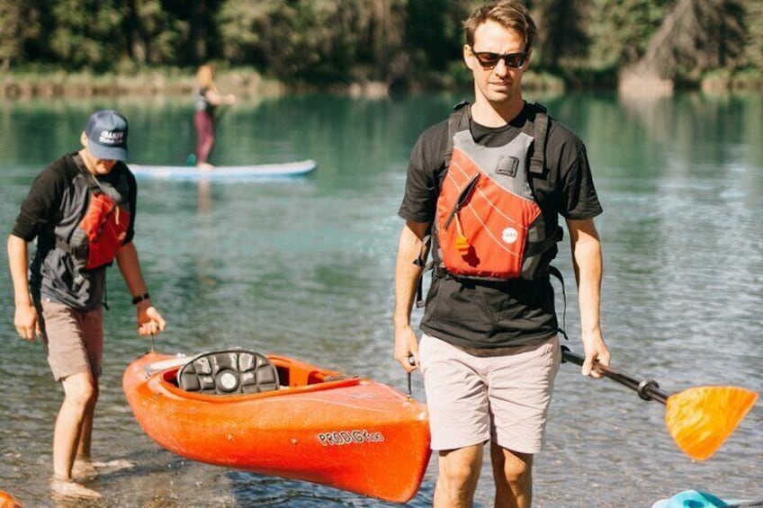 Banff National Park- Double Kayak Experience