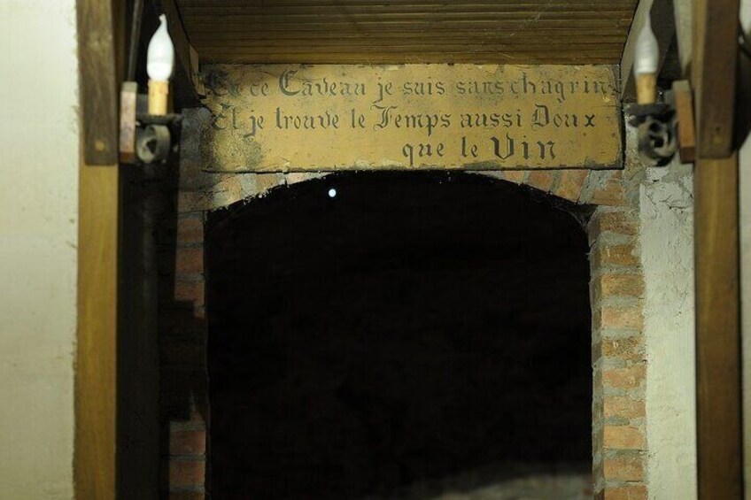 In this vault I am without grief