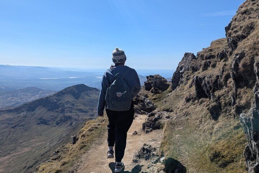 A Guided Hike Up Snowdon via Rhyd Ddu Path