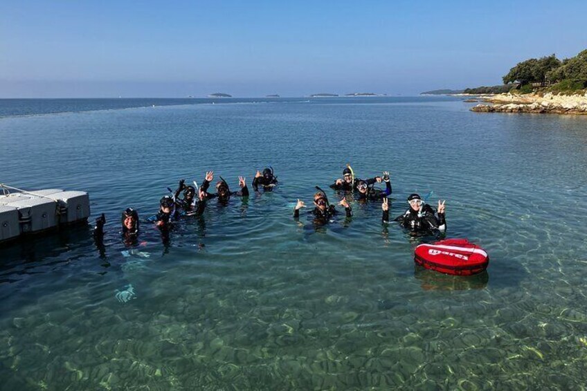 Scuba Diving in Rovinj