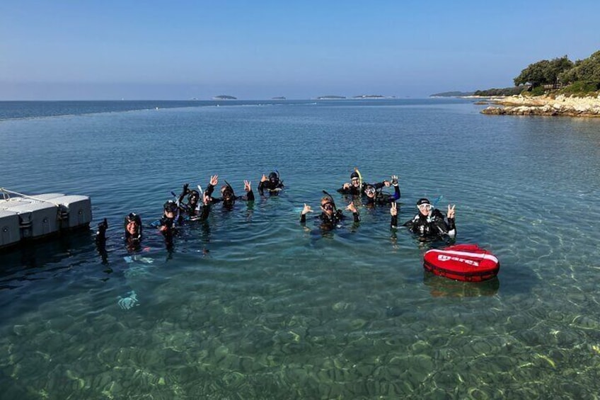 Scuba Diving in Rovinj