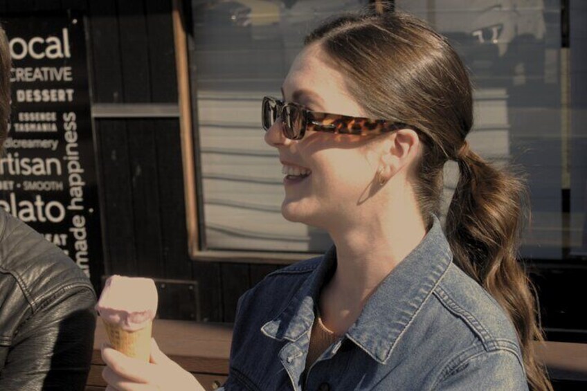 Who doesn't love an ice cream on a food tour or ever?
